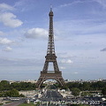 View from the Trocadero - The Eiffel Tower