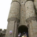the main entrance to Mont St Michel