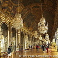Hall of Great Mirrors where large receptions, royal weddings and ambassadorial presentations were held.