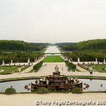 Fountain of Latona with statue of the goddess Latona