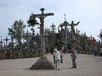 Votive 'Hill of Crosses' at Siauliaii