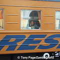 Train No 1, The Riga Express, Moscow.