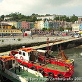 Cobh, one of the main ports from where Irish emigrants left for the USA and elsewhere