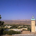A view over Tangier to the High Atlas mountains