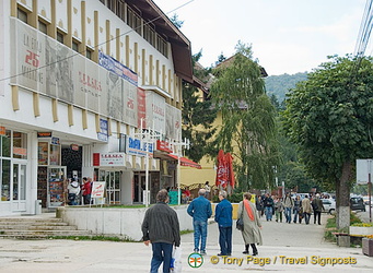 Sinaia, a Carpathian alpine resort