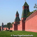 Kremlin walls and towers