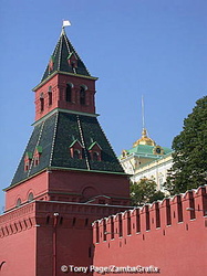 Kremlin walls and towers