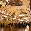 Komsomolskaya metro designed by Aleksey Shchusev