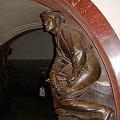 Life size bronze statues depicting ordinary citizens