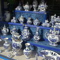 Traditional blue and white ceramic ware