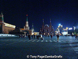 Red Square by night