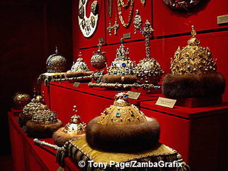 Crown of Monomakh used at royal coronations from the 14th century to 1682