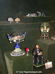 Collection of Faberge Eggs - the State Armoury