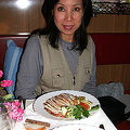 Dinner on the Riga Express