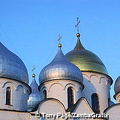 St Sophia Cathedral is one of the earliest stone buildings in the north of Russia
