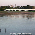 View of Yaroslav's Court and Ancient Torg across the Volkhov River