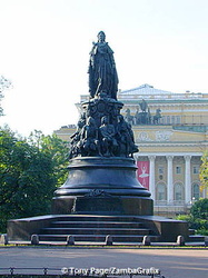 Alexandrinsky Theater on Nevsky Avenue