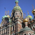 Church of Spilled Blood - spectacular against blue skies 