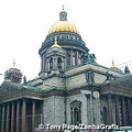 St. Isaac's Cathedral - under refurbishment