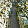 Passage to the central chamber of the cairn