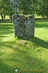 A large standing stone