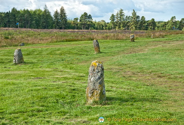 Clan grave markers 