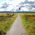Culloden Battlefield path