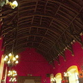 Edinburgh Castle - Facing the fireplace of The Great Hall 