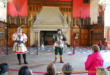 A play in the Great Hall