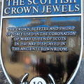 The Crown, Sceptre and Sword of State are on show in the Crown Room of the Royal Palace