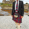 Not all men in kilts are Scots - a lovely German tour guide