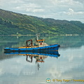 Fishing trawler in the Kyle of Lochalsh