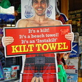 A kilt towel 