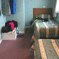 Our double room was not wide enough for 2 single beds 