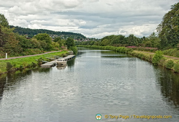 A section of the Caledonian Canal