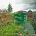 Road sign to Loch Ness