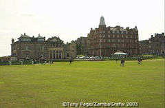 The 1st green