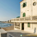 The famous sea where Montalbano regularly swims 