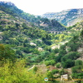 Valle dei Ponti, a ravine separating the lower and upper towns of Ragusa