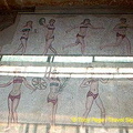 Very interesting bikini-clad girls at Villa Romana del Casale 