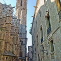 Bell tower of Barcelona Cathedral