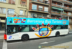 Barcelona sightseeing bus