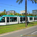 Barcelona has 2 tram lines
