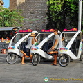 Barcelona trixi - tricycle taxis