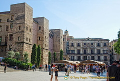 The Roman Wall in Cathedral Avenue