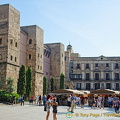 The Roman Wall in Cathedral Avenue