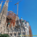 One of the views of Sagrada Familia