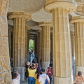 86 Doric columns support the plaza above