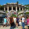 A picture paints a thousand words and the main entrance to Parc Guell says it all.