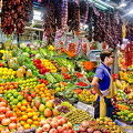 For an idea of how huge La Boqueria is, there are 66 fruit and vegetable stalls